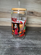 Load image into Gallery viewer, Waiting For Halloween Horror Tumbler | Freddy Krueger, IT, Michael Myers & Jason | Spooky Movie Cup | Halloween Gift | Horror Fan Cup