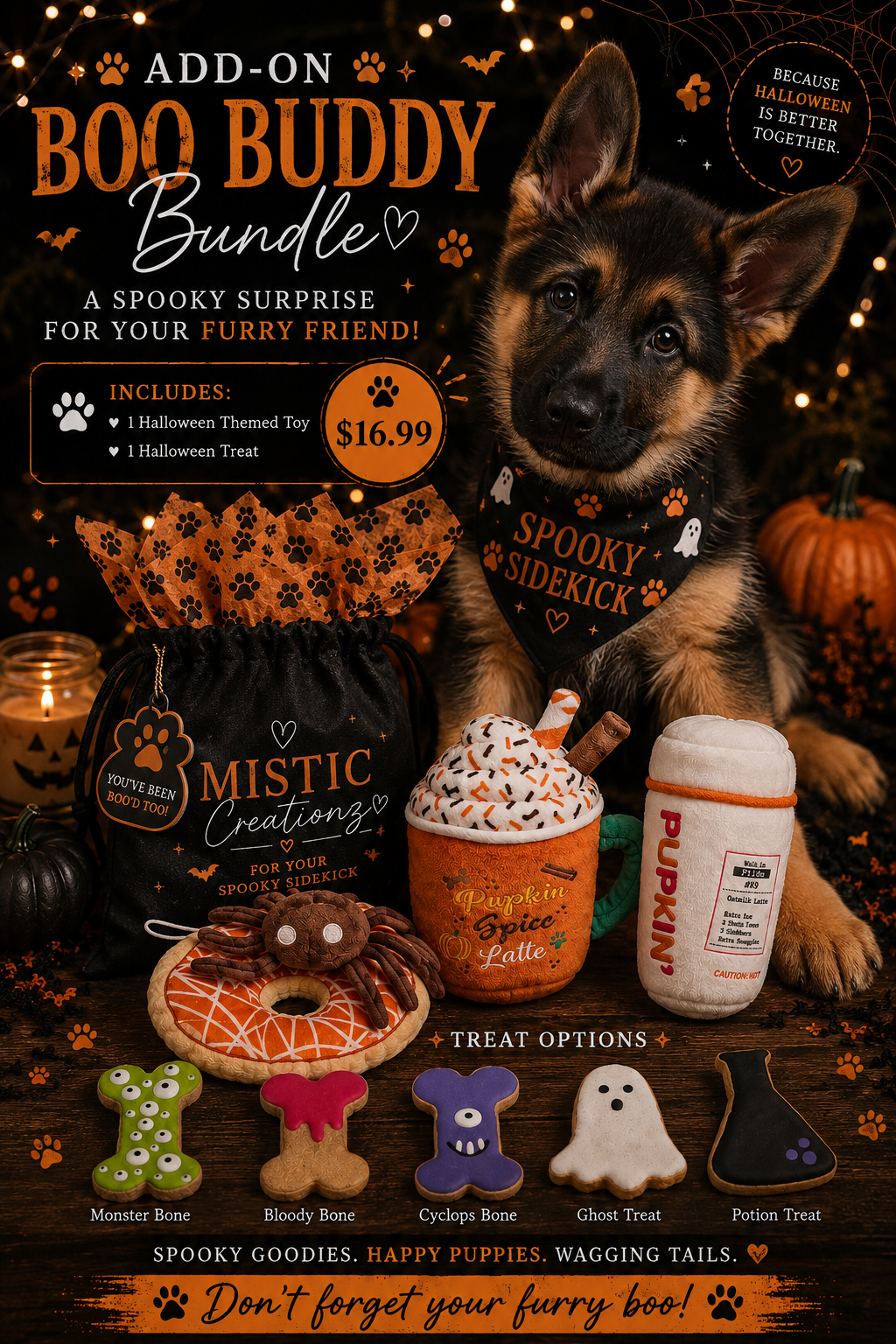 Boo Buddy Bag | Halloween Pet Mystery Add-On š»