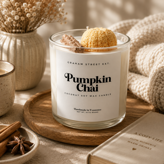 Pumpkin Chai Dessert Candle