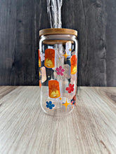 Load image into Gallery viewer, Magical Lantern Night Glass Tumbler | Fairy Tale Princess Inspired Cup | Glow Lantern Scene Drinkware | Gift for Her
