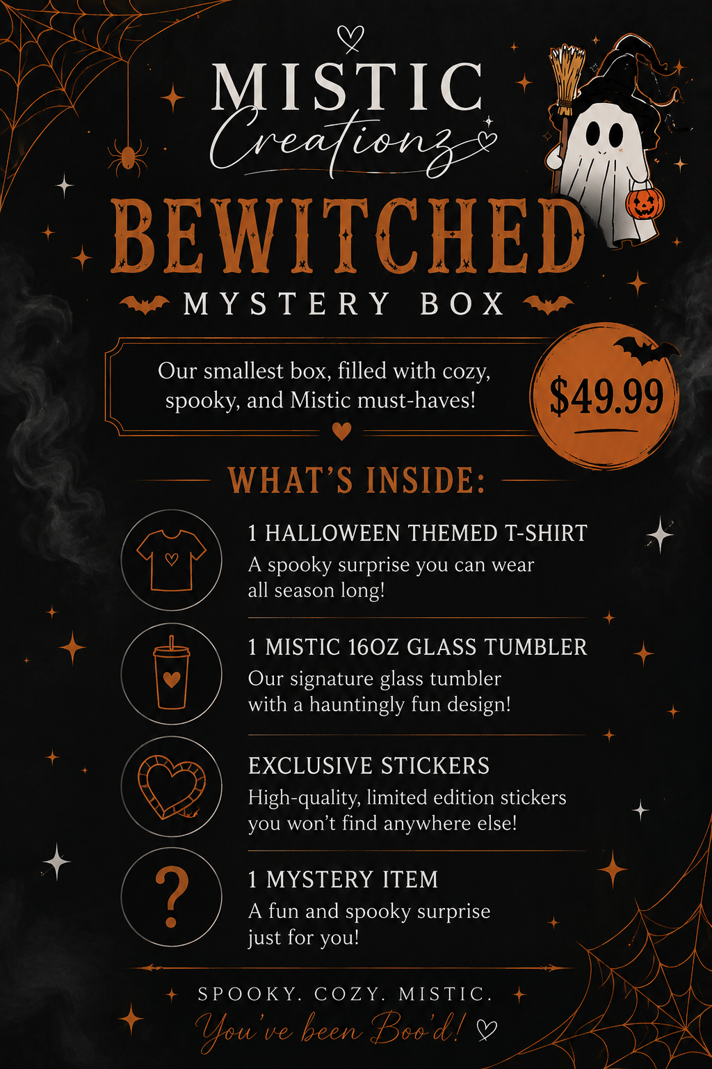 Bewitched Halloween Mystery Box PRESALE | T-Shirt, Tumbler & Spooky Surprises