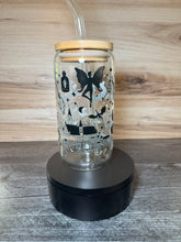 Load image into Gallery viewer, In My Fantasy Era Glass Can Tumbler | Fantasy Book Lover Coffee Cup with Bamboo Lid
