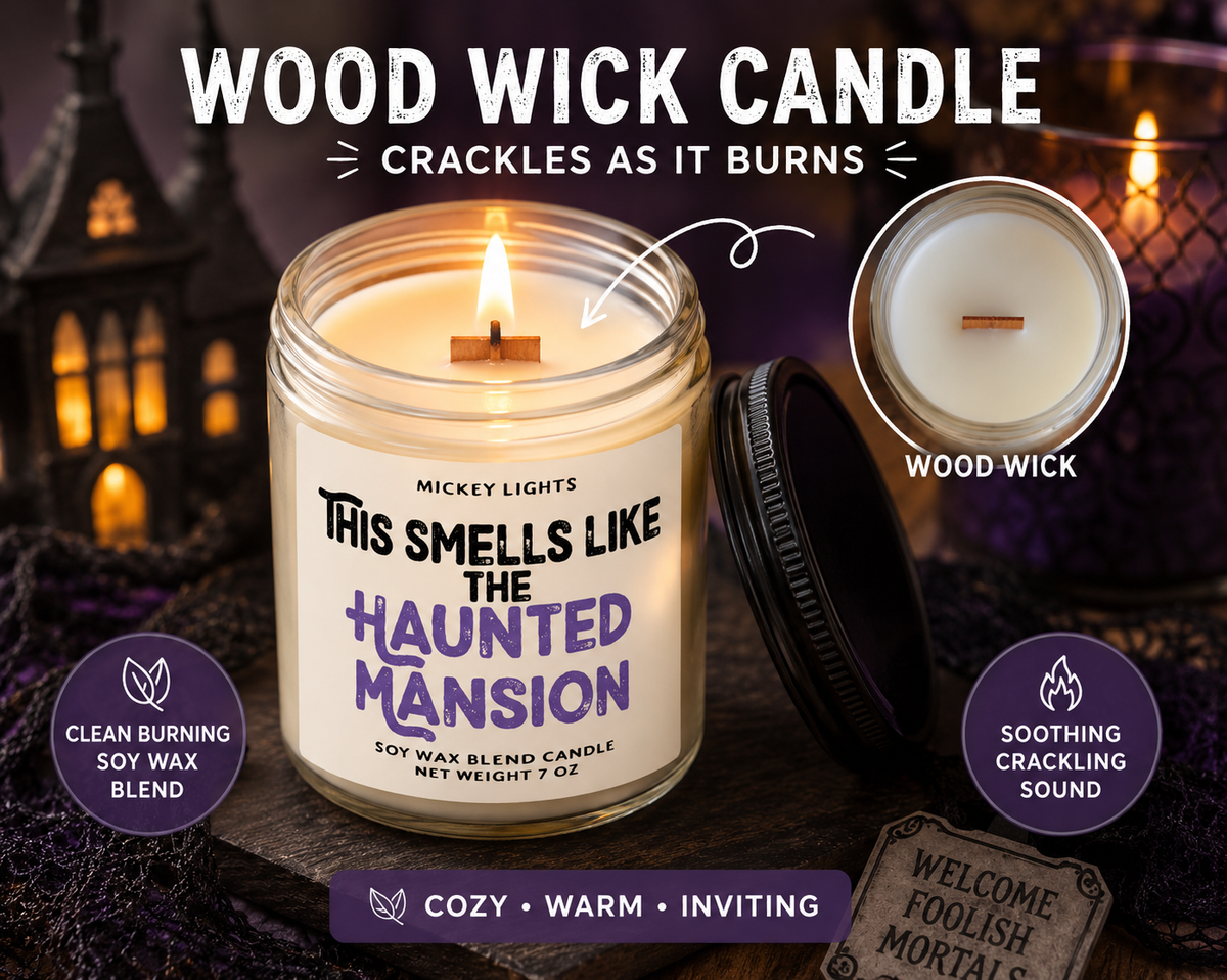 The Haunted Mansion | 7 oz Soy Blend Candle